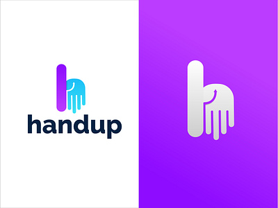 H letter logo design for handup abstract logo app icon brand designer brand identity branding h letter logo h logo h mark hand logo helping logo identity designer logo design logo design branding logo designer logo icon logo idea logo maker logotype modern