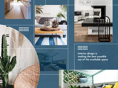 Interior designing poster graphicdesign