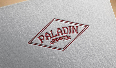 Paladin Plateb Co 3d art branding creative design flat graphic design icon illustration logo logodesign logos logotype minimal signature typography vector