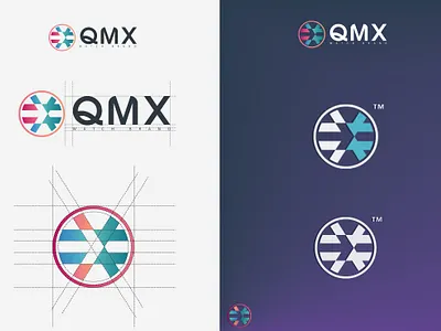 Creative minimal business geometric golden ratio logo design app branding design flat icon illustration logo design minimal typography vector