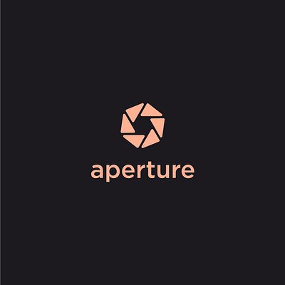 Aperture adobe illustrator branding design icon logo logo design minimal typography vector