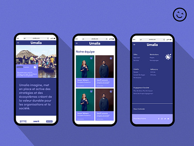 Umalia ~ Mobile Artboards mobile mobile ui web design web development webflow