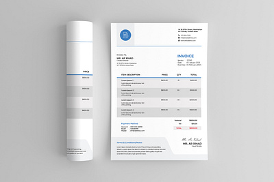 Business Invoice billing black business business invoice clean company corporate dark elegant element invoice invoice template invoice word minimal minimalist modern office photoshop proposal