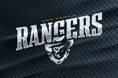 N.R. Rangers Athletic Brand Refresh brand design branding branding design design illustration logo madewithmako school logo sports logo typography vector