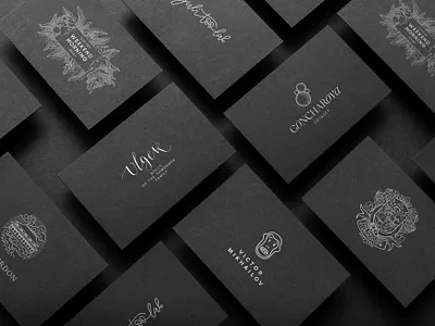 Logos black branding businesscard design engraving logo logotype symbol