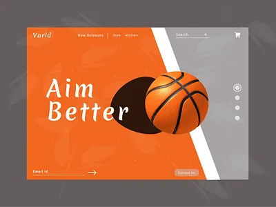Product Page - Sports animation art design graphic design illustration typography ui ux web website