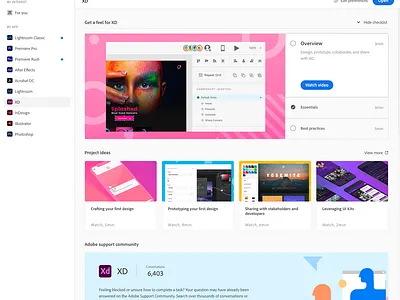 Thumbnail and visual design for Adobe CC brand design helpx learning software thumbnail design thumbnails