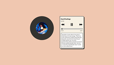 Music Player lorde music music app music player record web app