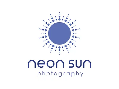 Neon Sun Photography - Branding branding design illustration logo
