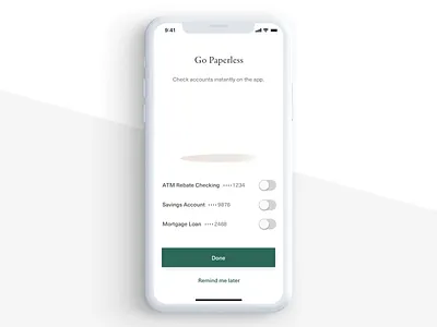 GoPaperless – motion design animation finance app motion design onboarding principle for mac sketchapp