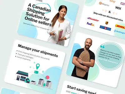 facebook campaign ads ad design ads clean ui dribbble facebook facebook ad illustration pattern promo shipping simple social media social network ui ux