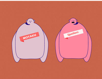 Motaku Spoilers design doodle doodle art graphicdesign illustration illustration art illustrator