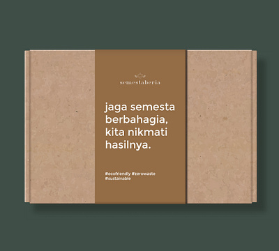 PACKAGING SEMESTA BERIA branding characters content creation content design design designs feeds illustration instagram post merchandise design mockup packagedesign packagingdesign social media social media design vector