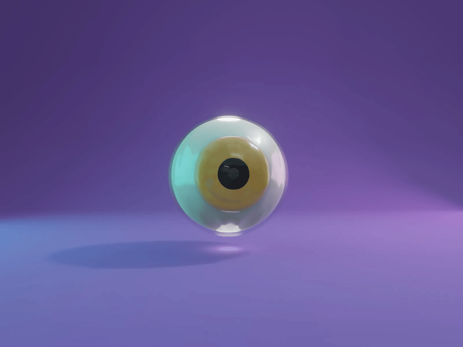 Where Did I Put It? animation blender blender3d easing eye glass illustration render