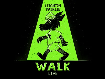Walk (Live) Cover Art art character illustration music art new zealand sketchbook