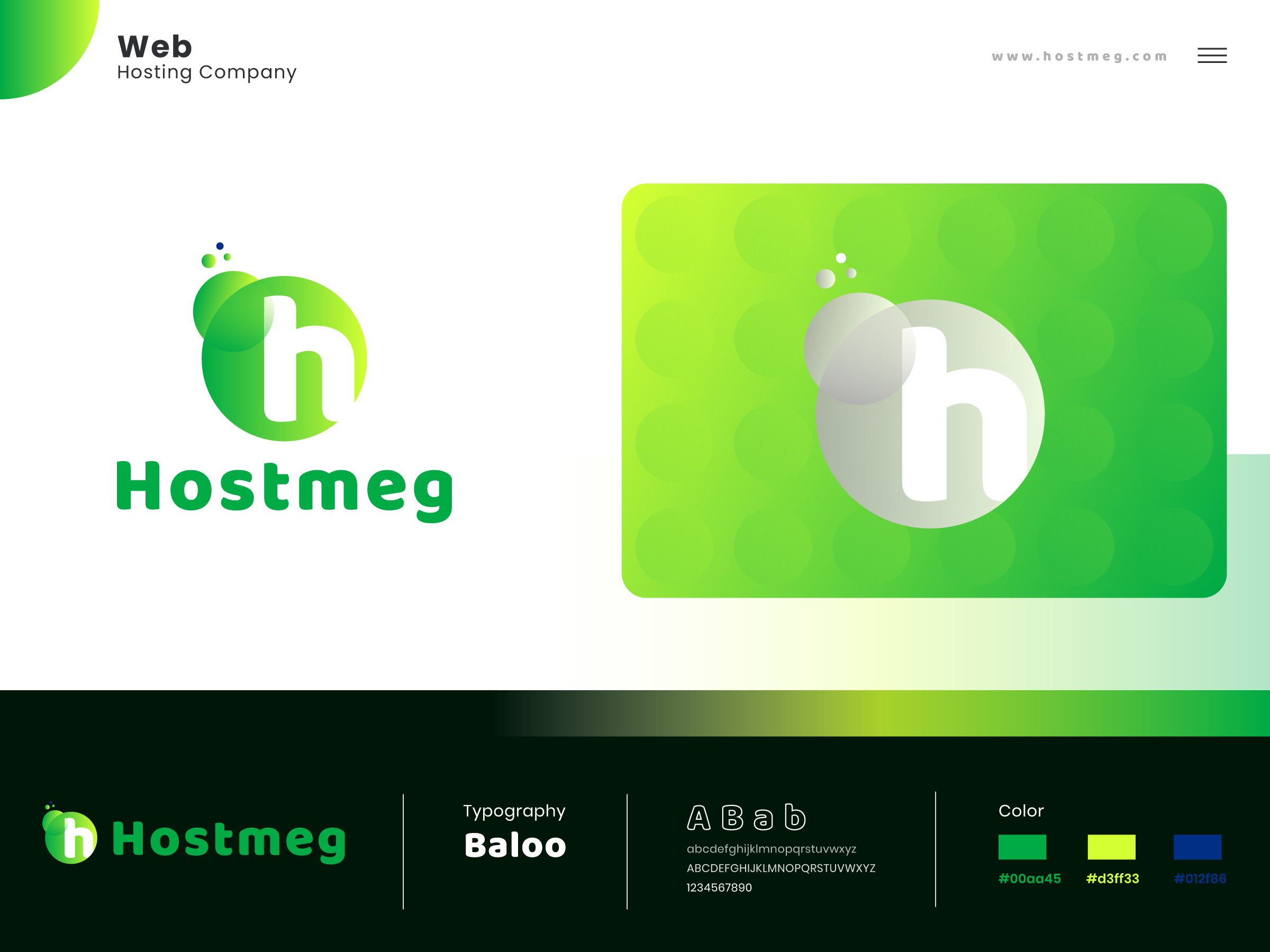 Hostmeg logo brand identity branding creative logo icon logo logo design logodesign logofolio logomark logos logotype mark minimalist logo modern logo typography vector