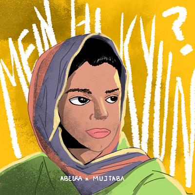 Kashaf "Why Always Me?" animation design flat girl girl illustration gulzaar hai hum tv illustration muslim pakistan pakistani vector zindagi zindagi gulzaar hai