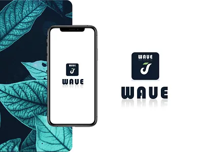 WAVE LOGO1.0 branding design 图标