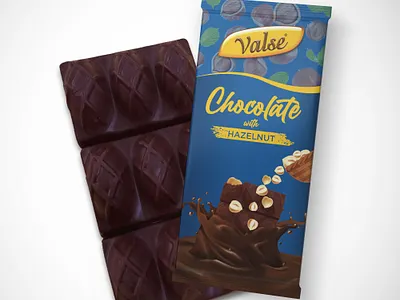 chocolate packaging design branding design flat minimal product design typography