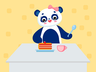 Cutie Panda cartoon cartoon character characters illustration