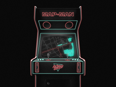 Warsawl Crawl key visual - Arcade machine 1980 arcade game branding branding concept branding design colorful digital art digital artist digital artwork illustration illustrator illustrator art neon outrun photoshop photoshop art retro retro design retrowave visual identity