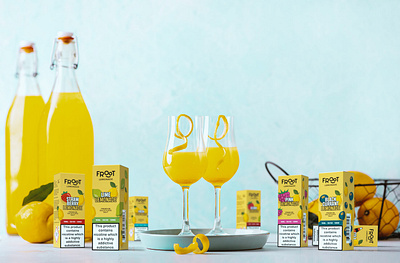 Lemonade Vape Juice 10ml art direction branding e liquid e liquid bottle eliquid fruity lemon lemon e liquid lemon packaging lemon vape juice lemonade packaging vape vape bottle vape juice vape juice packaging vaping