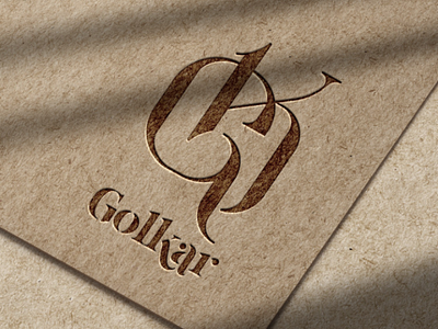Golkar Mezon logo logotype design monotype
