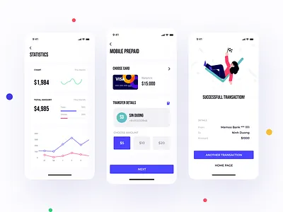 Mamoobank - Light mode & Dark mode bank app bank card banking banking app booking clean ui finance fintech homepage illustrator log in oboarding sign in splash statistic ui ui design ui kit wallet app wallet ui
