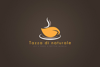 Tazza di naturale 3d art branding creative design flat graphic design icon illustration logo logodesign logotype minimal minimalist minimalist logo minimalistic signature