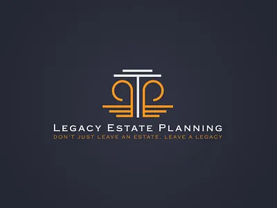 Legacy Estate Planning logo 3d art branding concept creative crest design flat graphic design icon illustration logo logo design logotype minimal minimalist modern signature vector