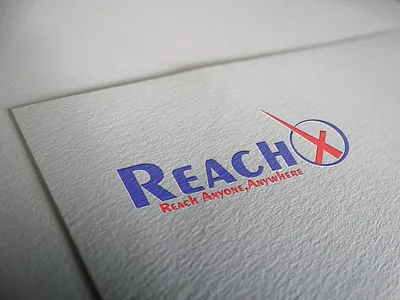 ReachX Logo Design branding graphic design illustraion logo