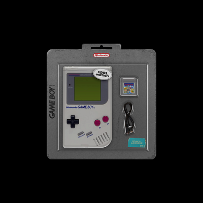 GAMEBOY - PACKAGING gameboy gaming nintendo packaging photoshop