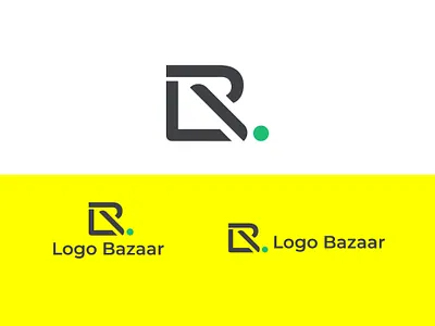 Logo Bazaar | LB Logo | Letter Logo | Simple Logo | Minimal Logo brand identity branding design flat illustrator lb lettering logo minimal real estate website