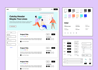 Knit component component design design design system line minimalistic uiux web design whitespace