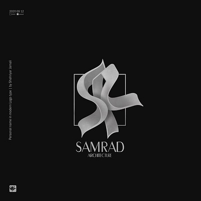 SAM RAD branding calligraphy logo design graphic logo typography کالیگرافی