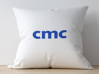 CMC - Pillow (White) adobe art direction brand brand design branding club club management committee cmc committee graphic design logo design logo mark logo mark symbol management pillow pillow design pillow mockup pillows pillows design pillows mockup