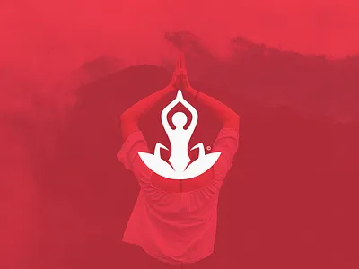 YogiSpirit design logodesign lotus mark vector yoga