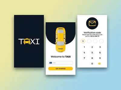 TAXI App android app app design booking brand design car color creative dribbble ios iphone logo minimal samsung taxi typography ui ux web design