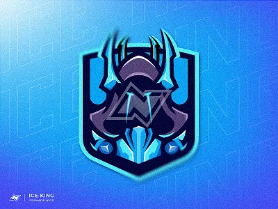 ICE KING eSports Gaming Macot Logo | FOR SALE esports design esports logo for sale fortnite fortnite ice king fortnite logo gaming gaming logo ice ing skin ice king mascot design mascot logo premade logo streamer streamer logo streamers twitch logo twitchemote