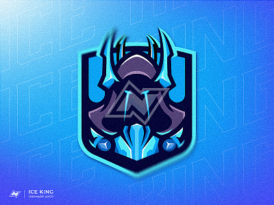 ICE KING eSports Gaming Macot Logo | FOR SALE esports design esports logo for sale fortnite fortnite ice king fortnite logo gaming gaming logo ice ing skin ice king mascot design mascot logo premade logo streamer streamer logo streamers twitch logo twitchemote