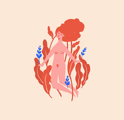 Summer dreams artist character design design flat design illustration illustration art illustrator minimalism photoshop vector