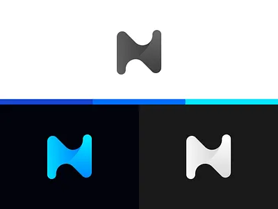 NH Letter Logo branding clean company conbination logo creative creative logo design flat logo icon letter logo logo marks logodesign logotype minimalist logo simple