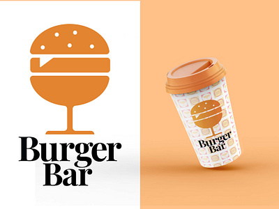 Burger Bar Logo branding branding agency branding and identity foodlogo logdesign logoinspiration