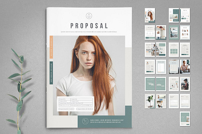 Proposal Vol. 29 branding brochure business catalogue clean download elegant free magazine modern portfolio proposal template