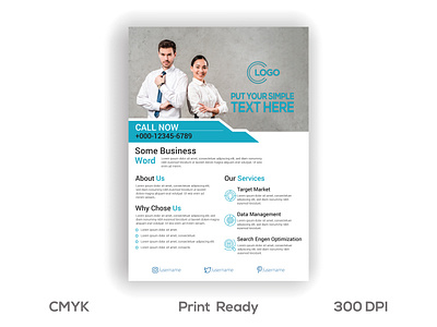 Corporate Flyer Design 300dpi a4 amazing best concept branding business businessflyer clean cmyk colorful corporate flyer design creative design gdrithk illustration layered logo print ready simple design use multipurpose white