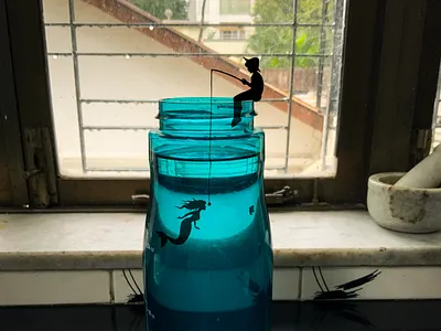Fishing fishing mermaid