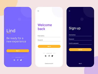 Login UI app sign in app sign up registration sign in sign up ui ux ui