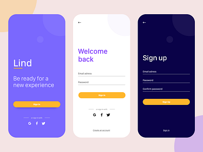 Login UI app sign in app sign up registration sign in sign up ui ux ui