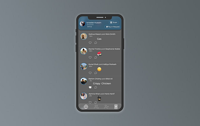 Daily UI 047 activity feed activity feed design activity feed ui clean ui daily 100 challenge daily ui daily ui 047 daily ui challenge darkmode money transfer nightmode payment app simple ui uiux user experience user interface ux venmo venmo redesign venmo ui