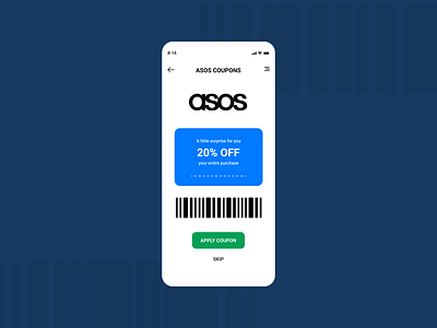 Daily UI 061 | Reedem Coupon daily 100 challenge daily ui dailyui design ui